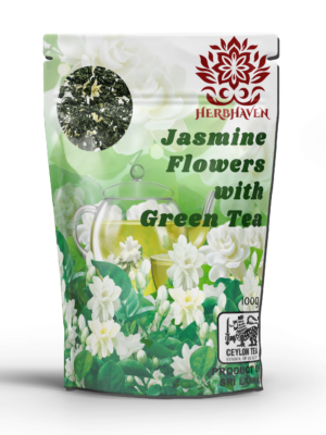 Jasmine Flowers with Green Tea